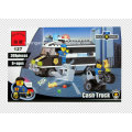 Police Series Designer Bill Collector Cash Truck 209PCS Blocks Toys